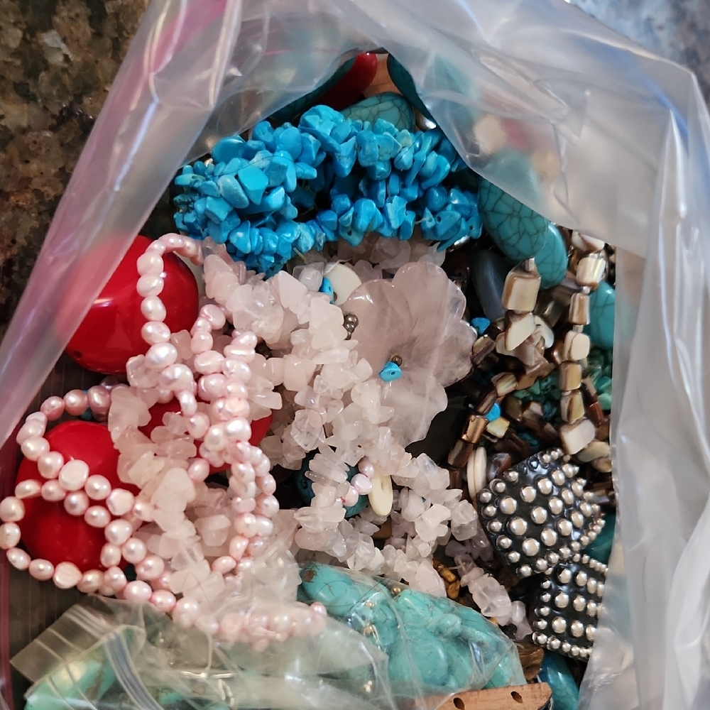 Bag Of Colorful Beads